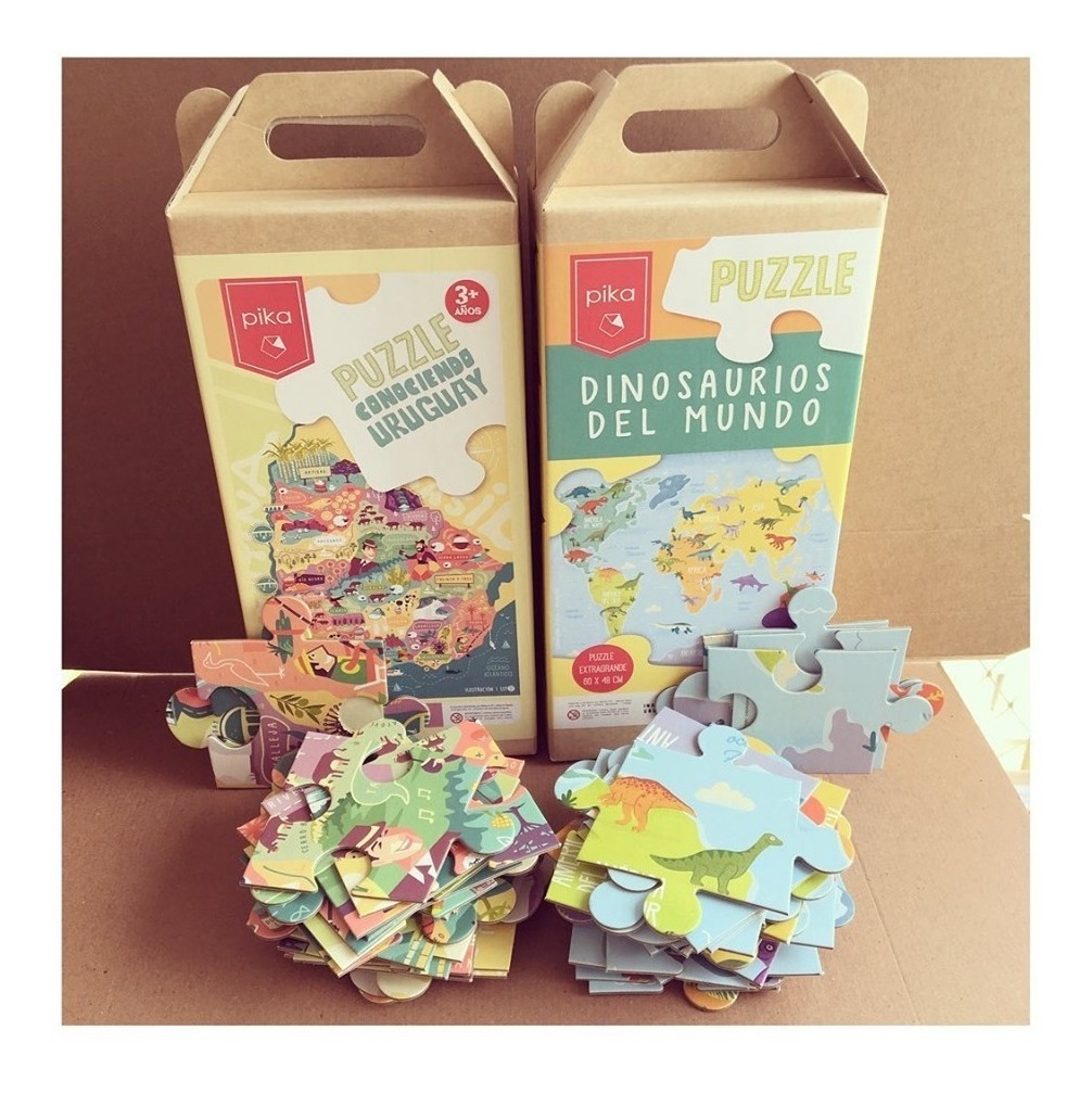 Puzzle Dinosaurios del mundo Mis Petates $ 840