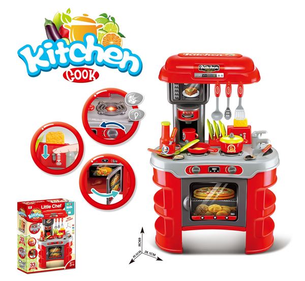 Cocina Roja Ositos & Cia $ 2.290